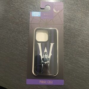 Wednesday Addams Black Phone Case for iPhone 15 pro